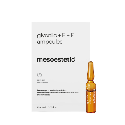 MESOESTETIC Glycolic E+F | 10 φιαλίδια των 2ml