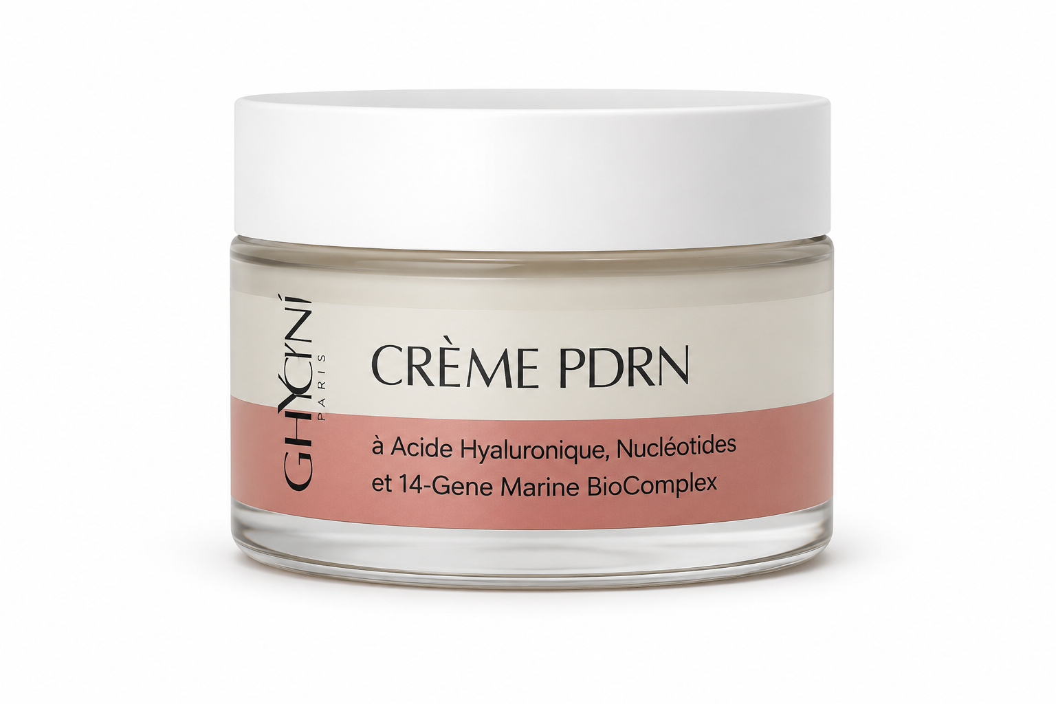 GHYCINI Crème au PDRN : Soin régénérant hydratant | Pot de 50ml