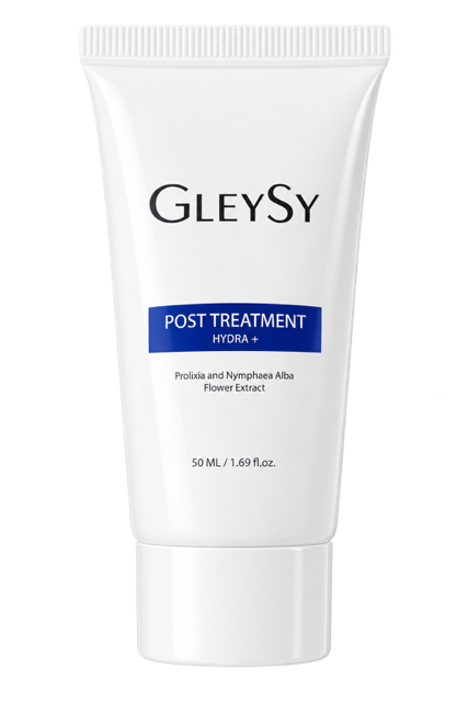 GLEYSY Post Treatment HYDRA + : Crème Post laser, post procédure esthétique | Tube de 50ml