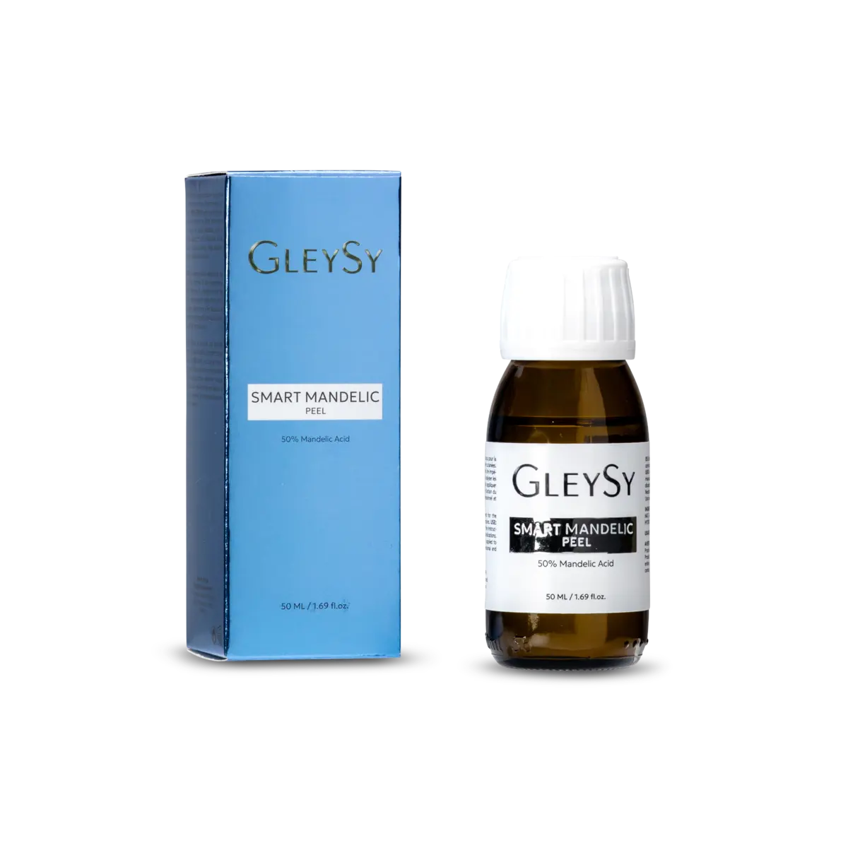 GLEYSY Smart Peel Mandelic 50 : Complexe Hydratant biomimetique | Flacon de 60ml